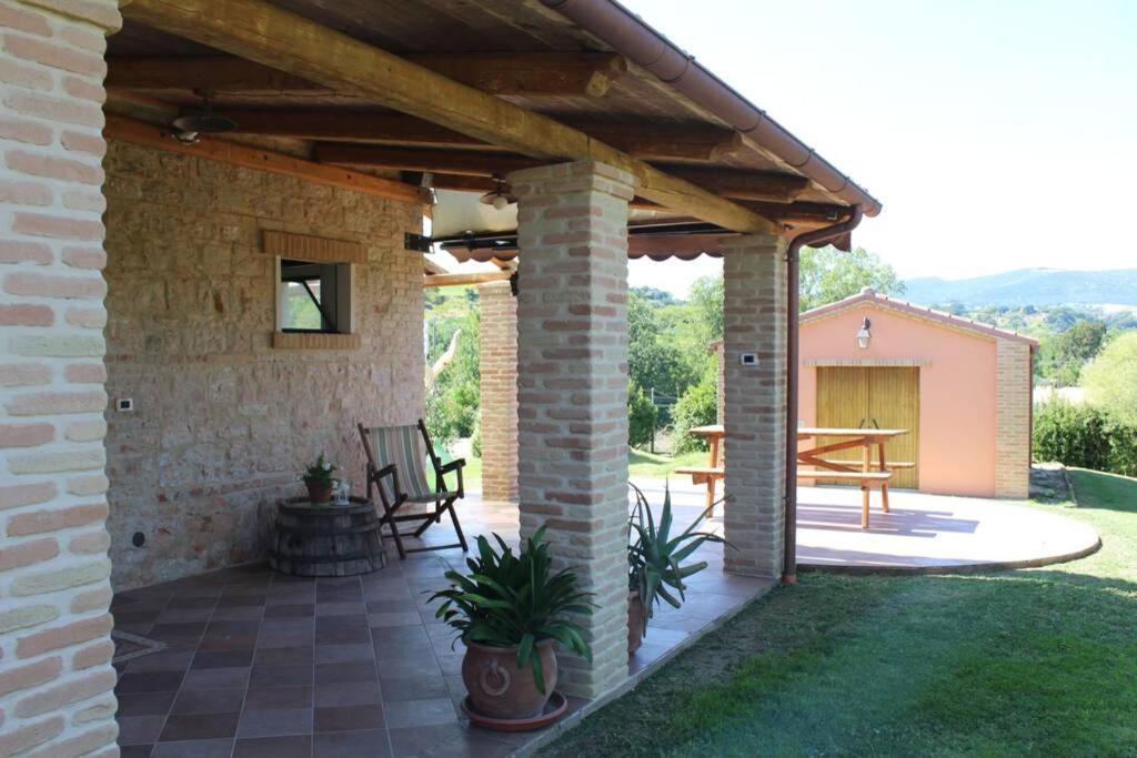 Casa Kikenda, Viaggio Nella Natura Treia Luaran gambar